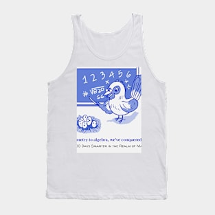 From Shapes to Solutions: 100 Days of Math Mastery T-Shirt Tank Top